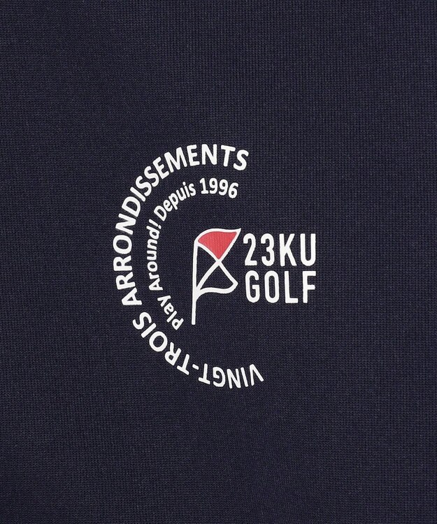 23区GOLF 【MEN】ダンボール フーディパーカー ネイビー系