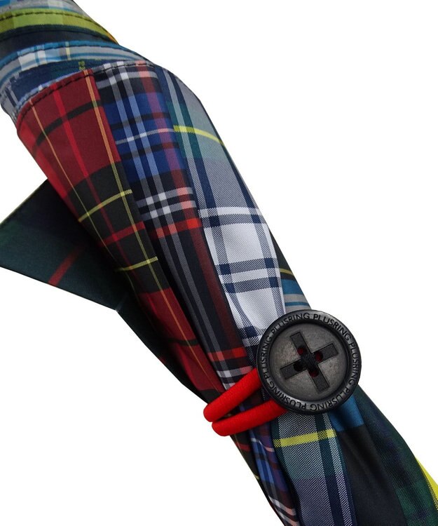 +RING UNISEX プラスリング 長傘 CHK T972 マルチカラー