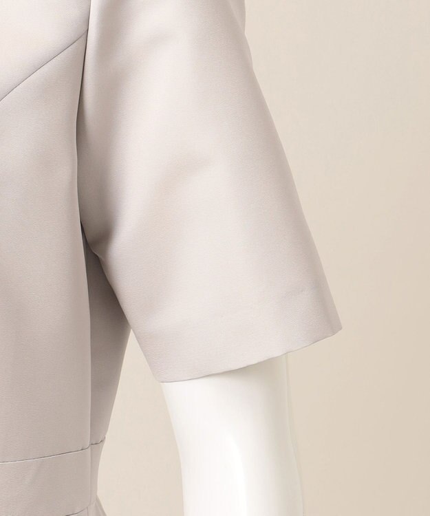 23区 【APPLAUDIR】グログラン ロイヤルドレス ベージュ系