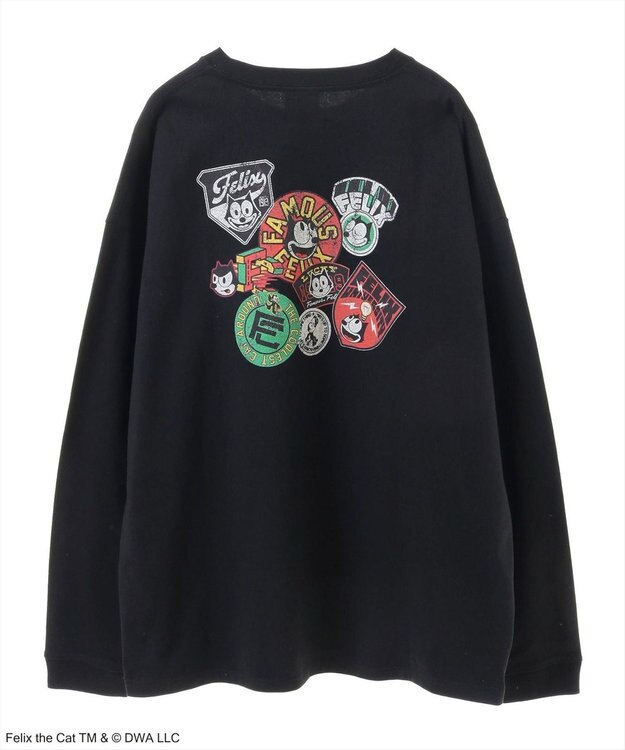 Green Parks ■ＦＥＬＩＸ　グラフィックバックｐｔ　ロンＴＥＥ Black