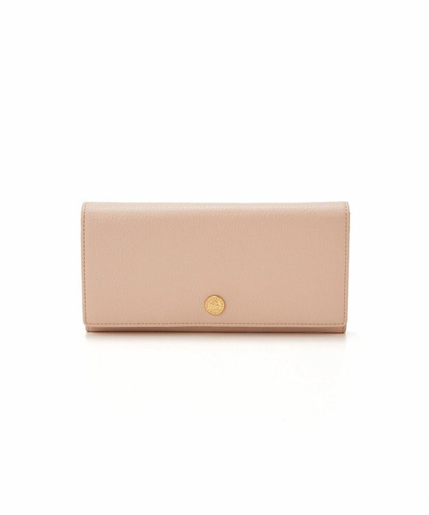 TOPKAPI 【TOPKAPI】イタリアンシュリンクレザー 長財布 fortuna フォルトゥナ ピンクベージュ