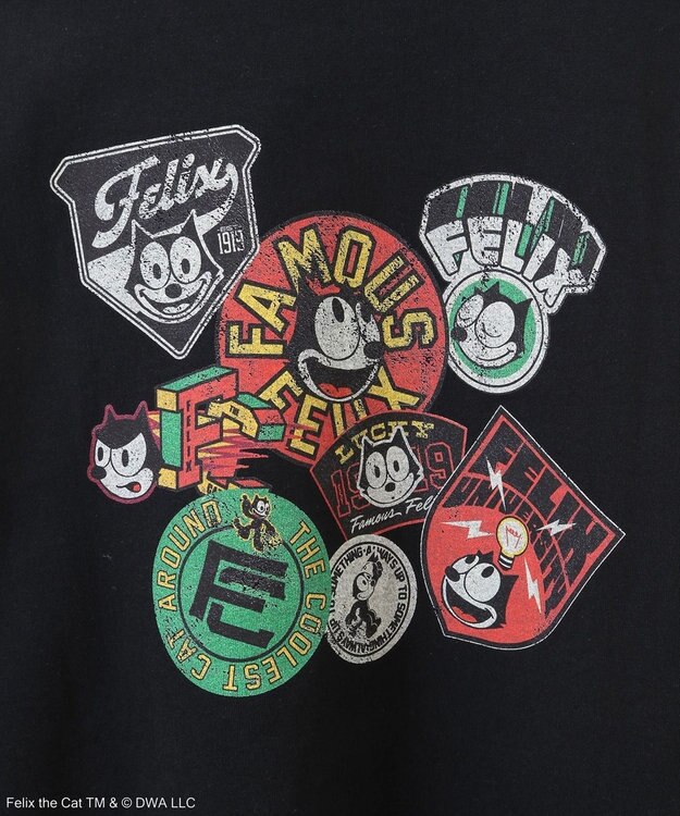 Green Parks ■ＦＥＬＩＸ　グラフィックバックｐｔ　ロンＴＥＥ Black