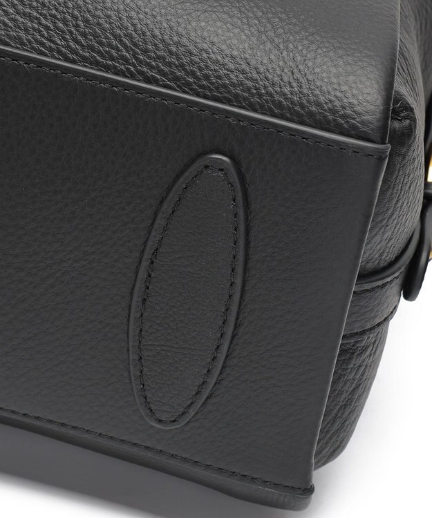 style code [Lyrss]牛革　ボストンバッグ ブラック