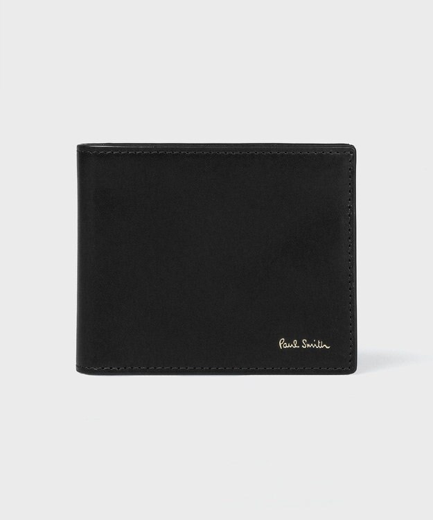 Paul Smith ベジタン SS26 2つ折り財布 ブラック