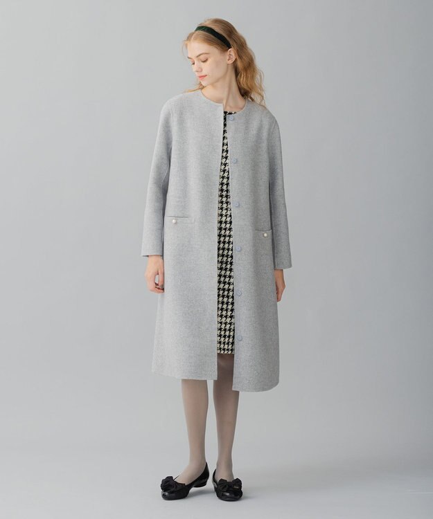 TOCCA MELLOW LIGHT コート ライトグレー系