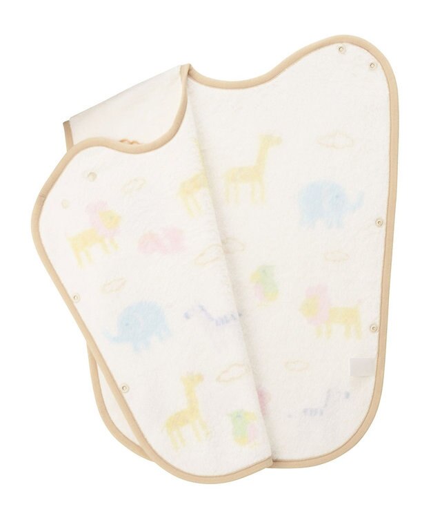 MIKI HOUSE HOT BISCUITS 【ミキハウス】 コットンスリーパー 白