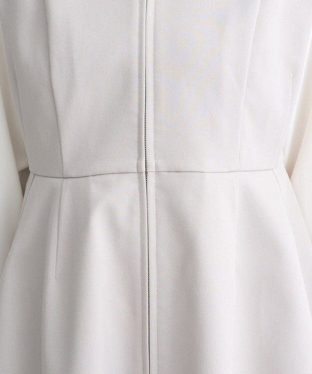 earth music&ecology ペプラムジップジレ Beige