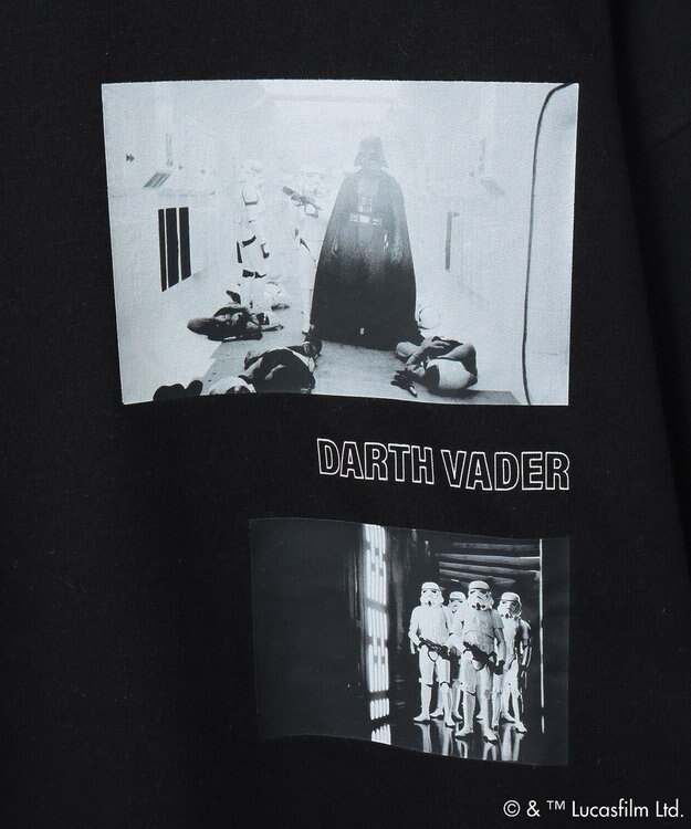 Green Parks ＳＴＡＲ　ＷＡＲＳ／ランダムプリントプルオーバー Black