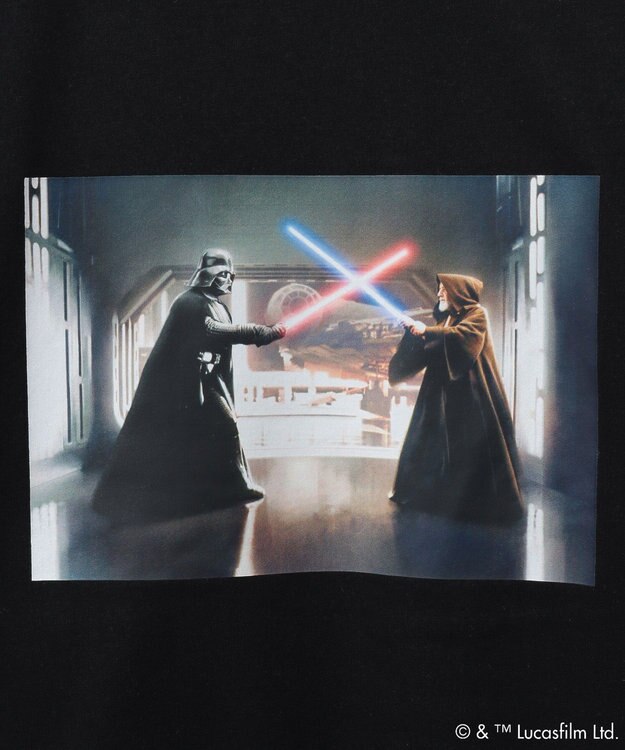 Green Parks ＳＴＡＲ　ＷＡＲＳ／ランダムプリントプルオーバー Black