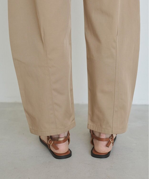 WEGO 【ANGIE VINTAGE/SMLサイズ展開】カーブチノパンツ ベージュ