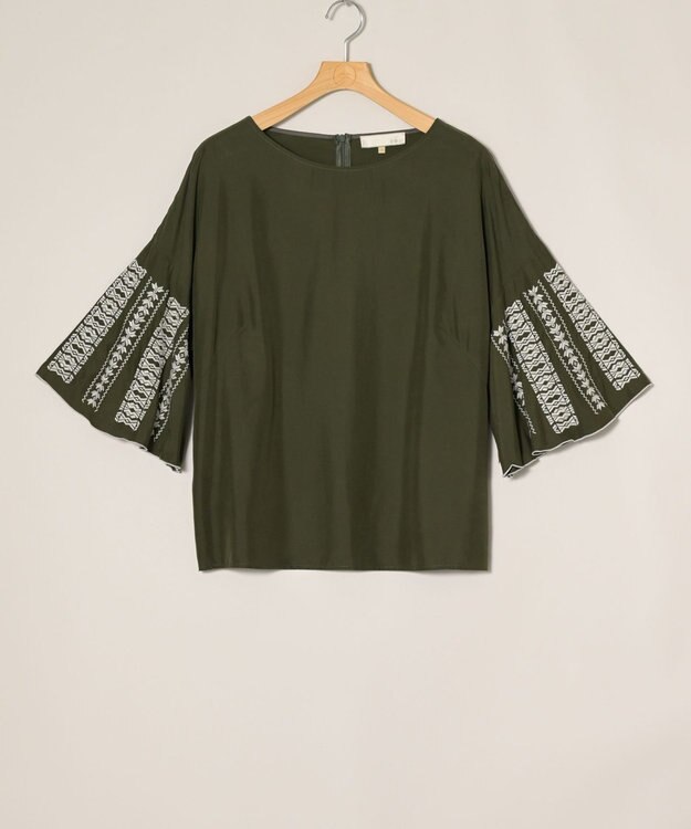 ONWARD Reuse Park 【自由区】ブラウス秋冬 グリーン