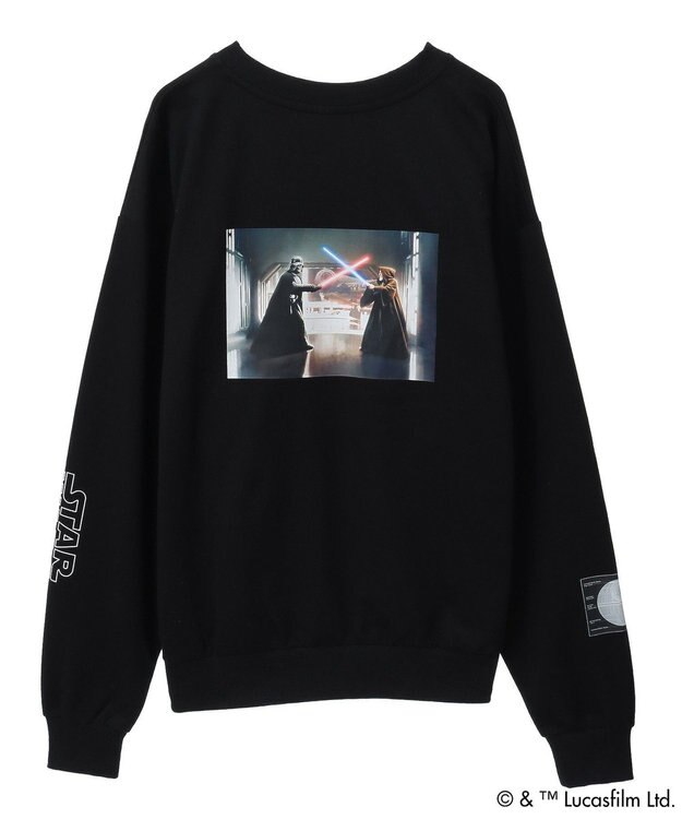 Green Parks ＳＴＡＲ　ＷＡＲＳ／ランダムプリントプルオーバー Black