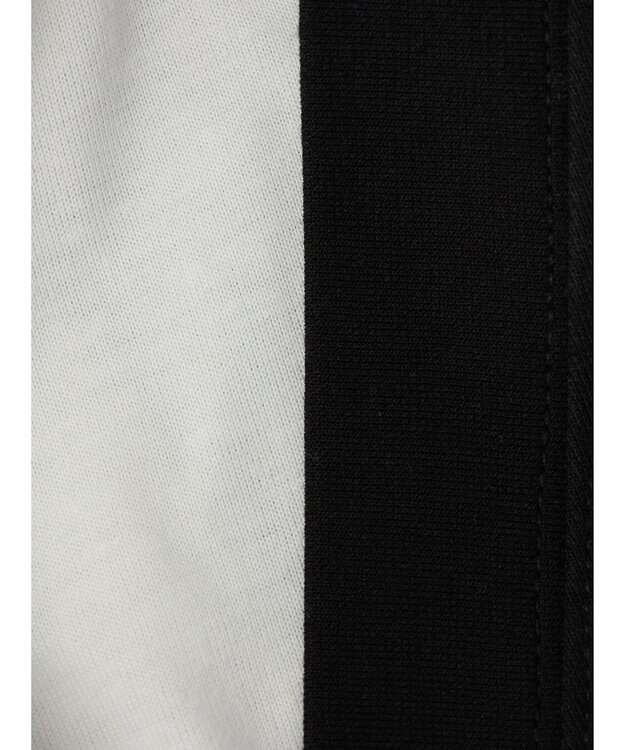 CRAFT STANDARD BOUTIQUE 強撚ポンチカーディガン＋Ｌ／Ｓ　ＴＥＥーＳＥＴ Black