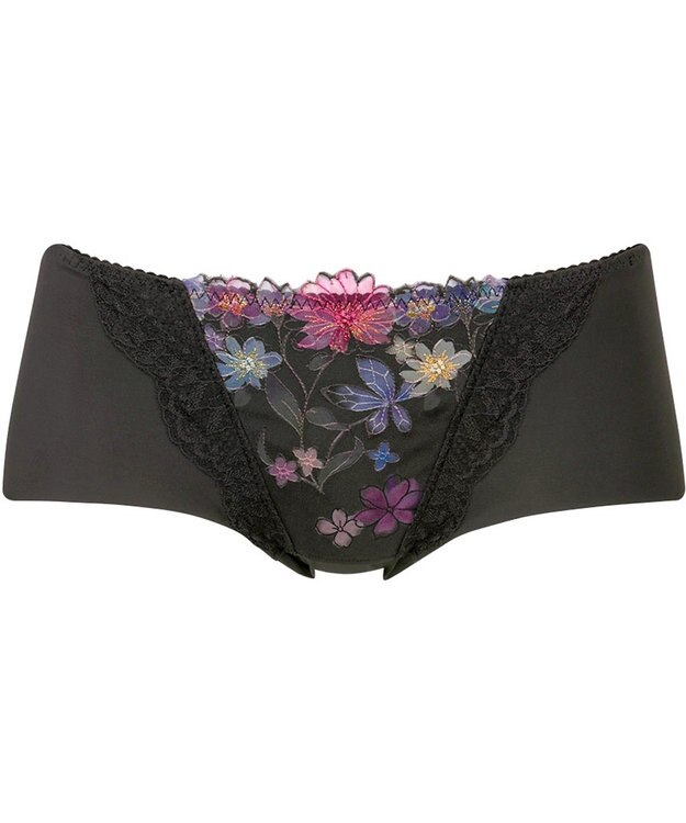 Wing ショーツ KB2366とペア 【スキマフィットブラ】 はきこみ丈あさめ KF2966 ウイング／ワコール ブラック