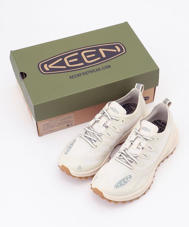 JOSEPH ABBOUD MOUNTAIN 【23.5~24.0cm】KEEN・トレッキングシューズ アイボリー系