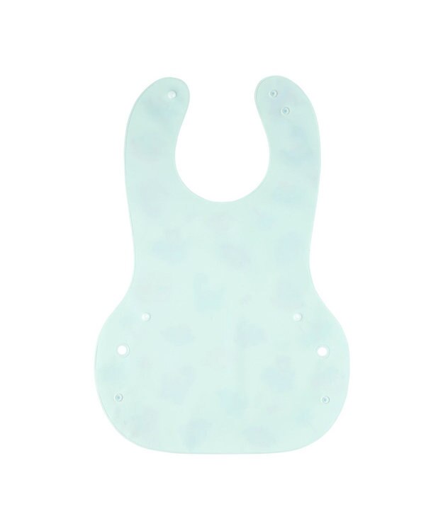 MIKI HOUSE HOT BISCUITS 総柄 お食事スタイ グリーン