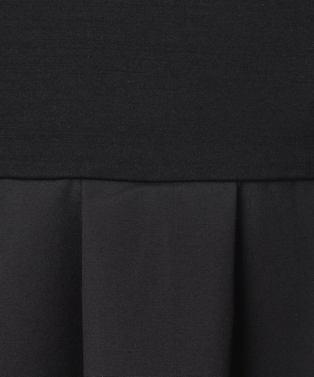 JOSEPH HOMME カバーリングジャージー　ブロッキングカットソー ブラック系