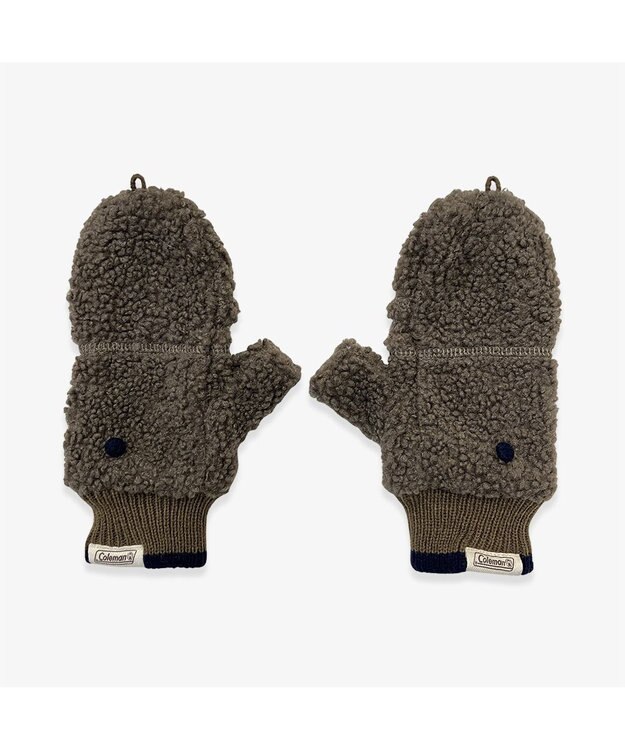 林八百吉商店 Coleman　ボアフードグローブ モカ