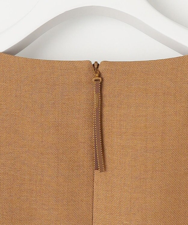 自由区 S 【セットアップ対応・洗える】ハニカムクロス  ブラウス ブラウン系