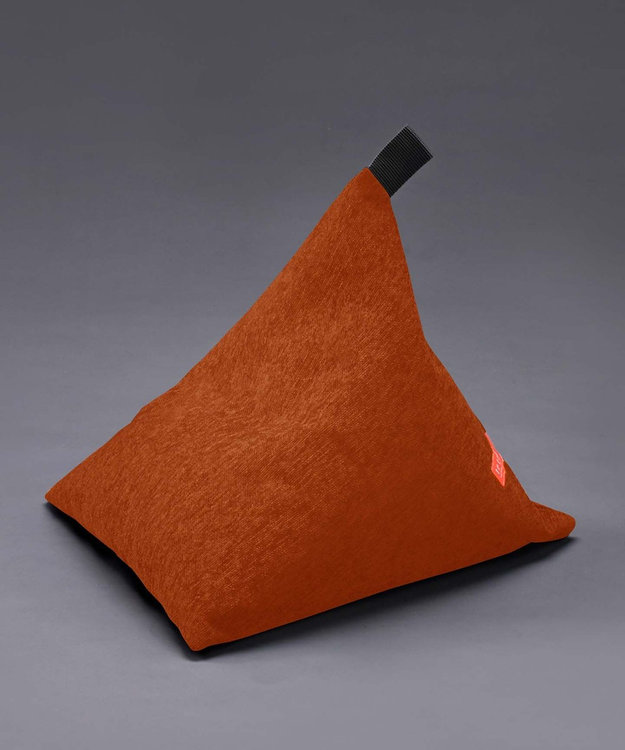 ビーズクッション tetra ソファー張り生地 シェニール ビーズクッション （ミニサイズ） マンダリン