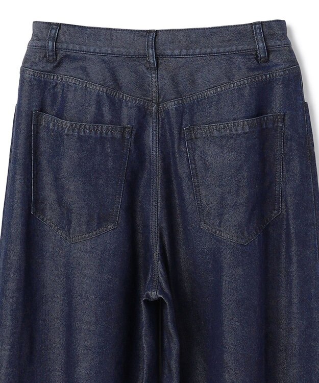 BEIGE， FRANKLIN / ドレープタックワイドパンツ Indigo