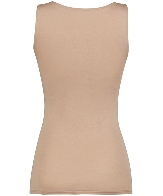 WACOAL 【ふんわり、あったか】 あったかインナー ノースリーブ しなやかでやわらかい『天綿』使用 あたたかくムレにくい レディース CLB682 /ワコール カラシ