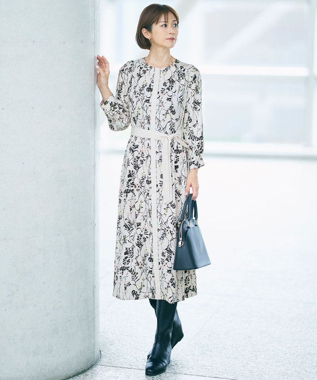 自由区 【SHIHOさん着用】ストレートインヒールロング ブーツ ブラック