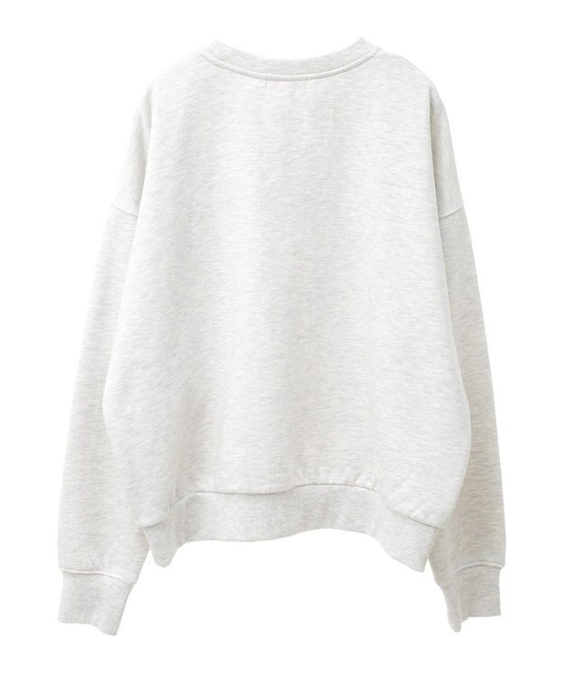 Green Parks ミッキー＆フレンズ／刺繍裏毛プルオーバー Oatmeal