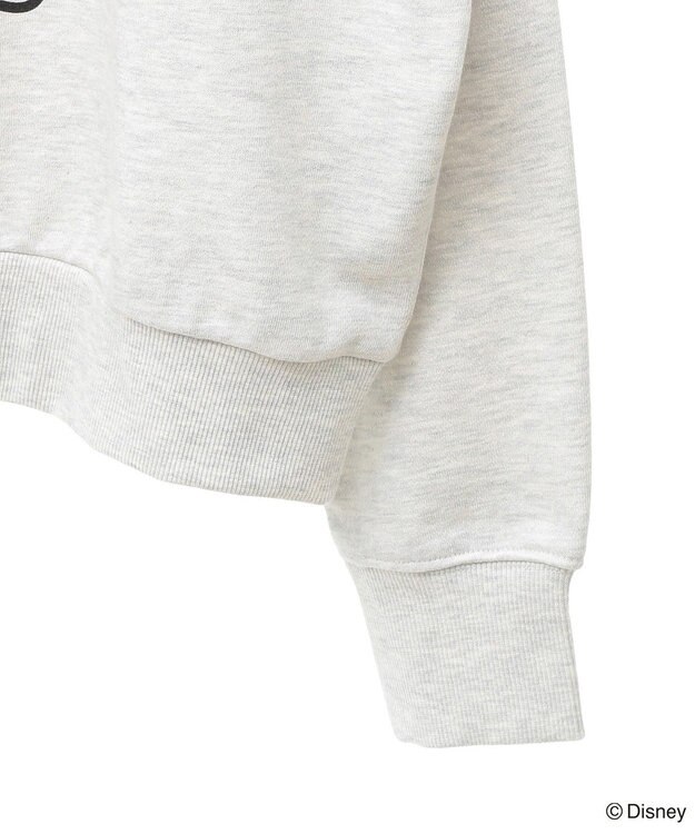 Green Parks ミッキー＆フレンズ／刺繍裏毛プルオーバー Oatmeal