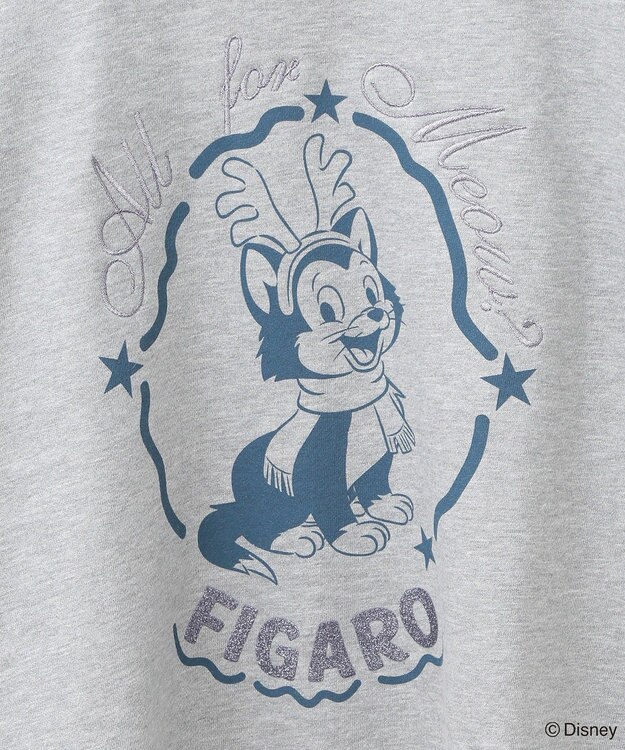 Green Parks ミッキー＆フレンズ／刺繍裏毛プルオーバー Gray Mixture