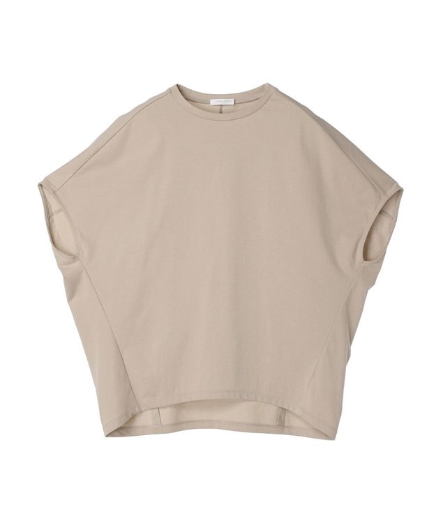 Green Parks 冷っとすずやか　バックバルーンフレンチプルオーバー Beige