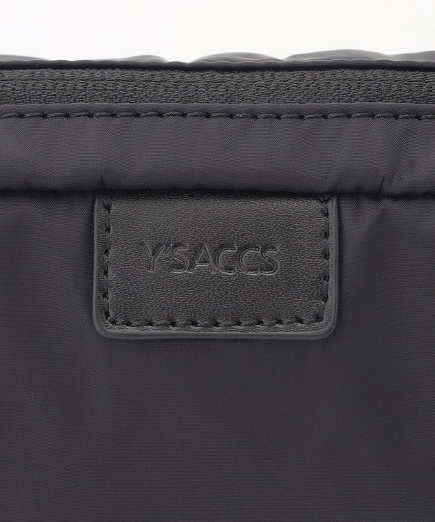 Y'SACCS 【ナイロンタフタ】トラベルポーチ ブラック