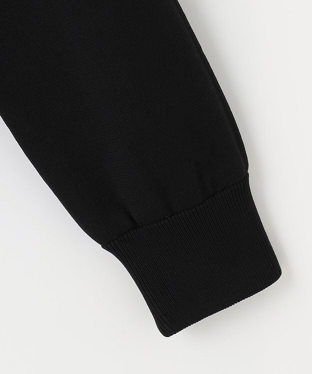 23区GOLF ウォッシャブルでお手入れも楽！【23Fondation/MEN】ニットブルゾン ブラック系