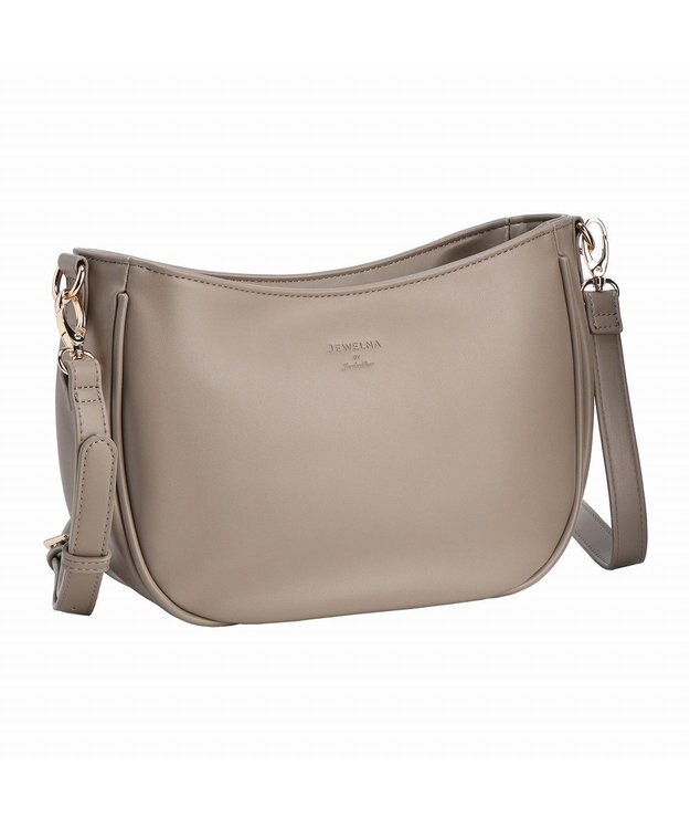 ACE BAGS & LUGGAGE JEWELNA by Jewelna Rose ムーンショルダーバッグ 16282 ジュエルナローズ グレージュ