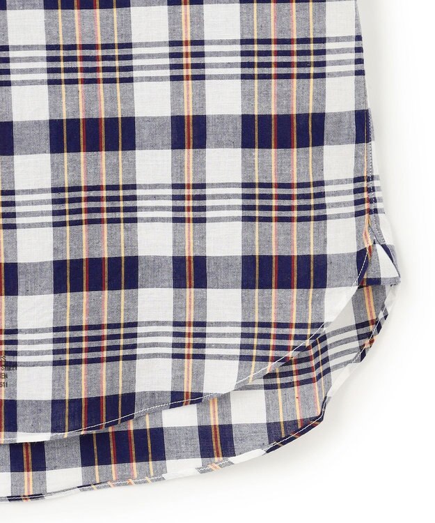 J.PRESS MEN 【KING SIZE】インディアンマドラスチェック シャツ / B.D. ネイビー系3