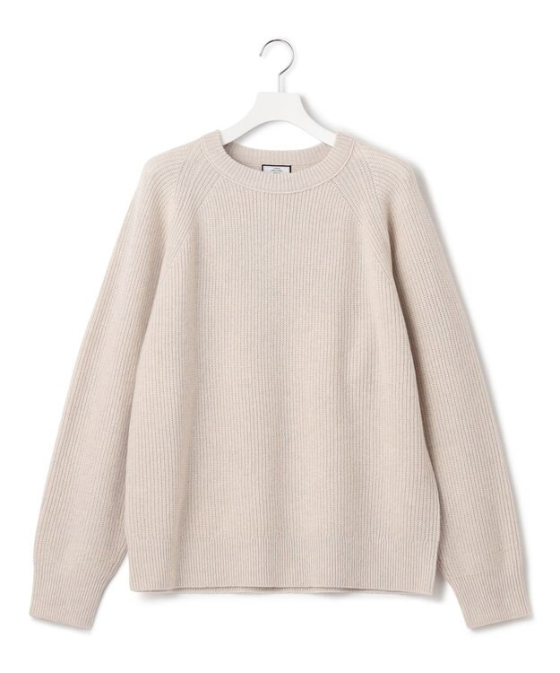 ウールカシミヤクルーネックニット UNISEX】ウールカシミヤ クルーネックニット / J.PRESS YORK