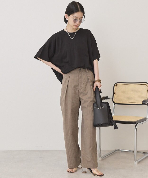 AMERICAN HOLIC バックギャザーコクーンカットプルオーバー Black