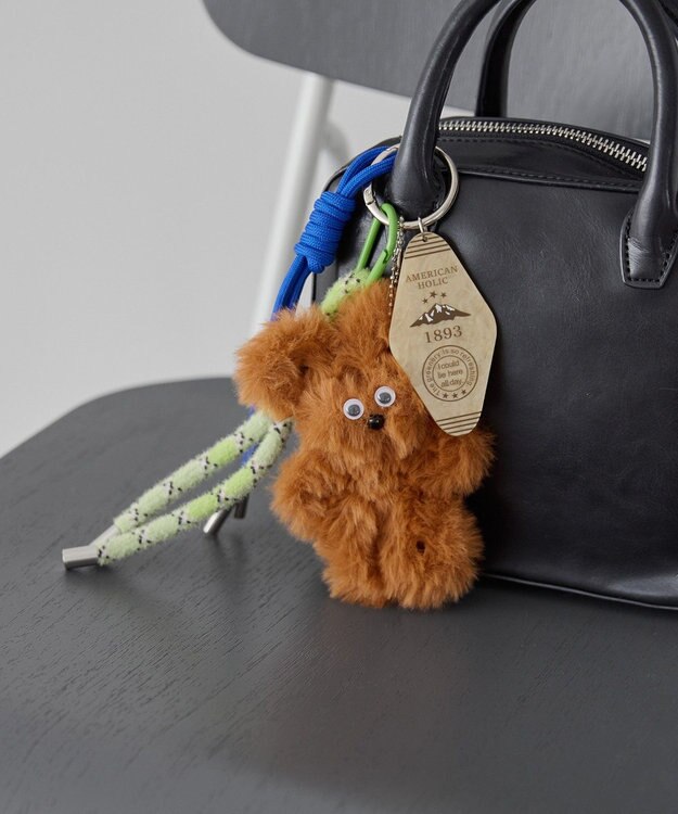 AMERICAN HOLIC ホテルキー クマチャーム Brown
