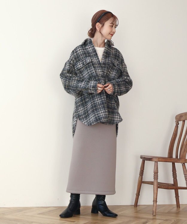 AMERICAN HOLIC シャギーＢＩＧＣＰＯ Ivory