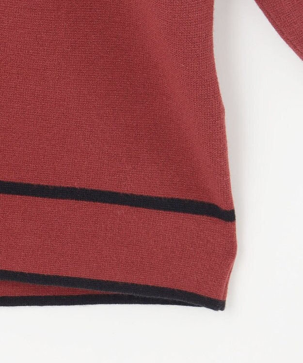 自由区 S レーヨンストレッチスキッパー ニット ローズ