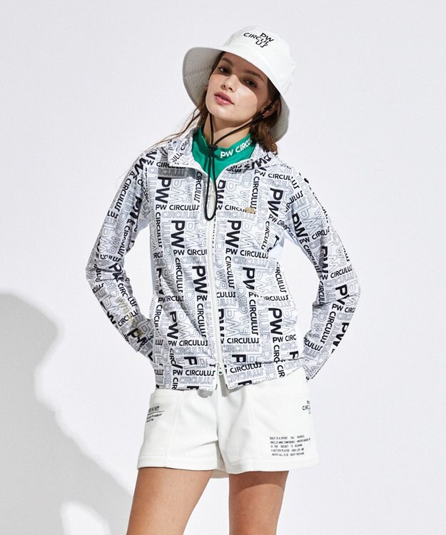 PW CIRCULUS 【追加で入荷 / 小さくたためる】【UNISEX】メッシュバケットハット ホワイト系