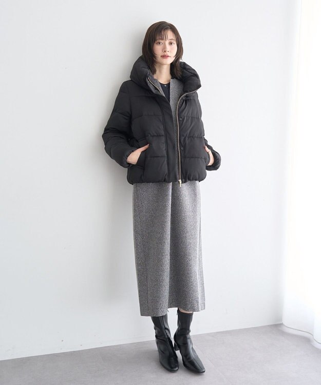 YECCA VECCA キーネックジャンスカ Mix