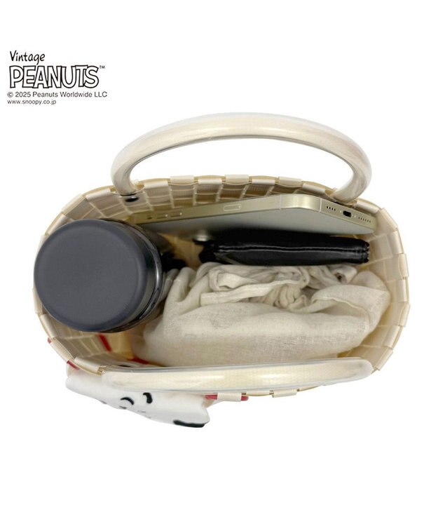 ROOTOTE 8439【スヌーピー】IP.ベビールー.バスケット.ピーナッツ-0I 01：スヌーピー