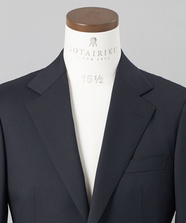 GOTAIRIKU 【御幸毛織】ドライスピナーツイルストレッチスーツ_ネイビー ネイビー系