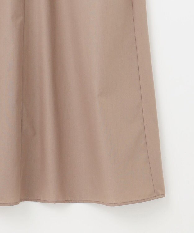 自由区 【洗える】タイプライター ワンピース モカ