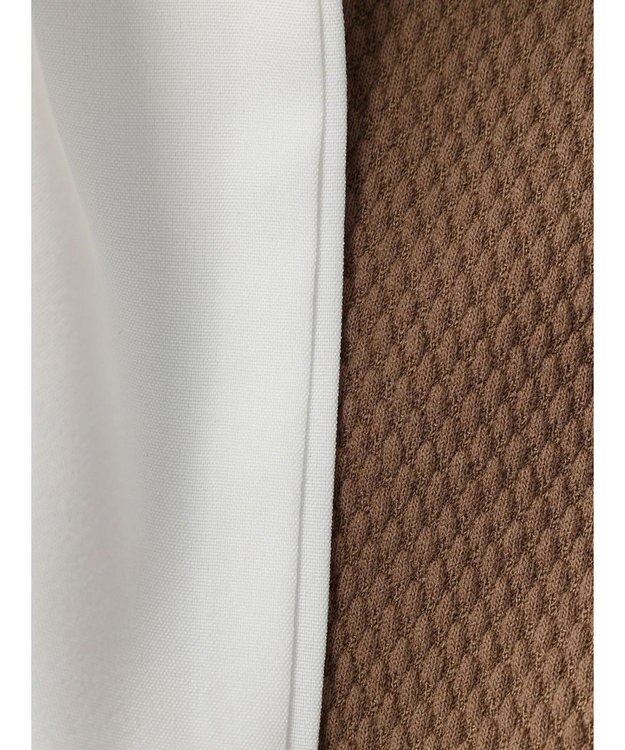 earth music&ecology プリーツドッキングプルオーバー Mocha