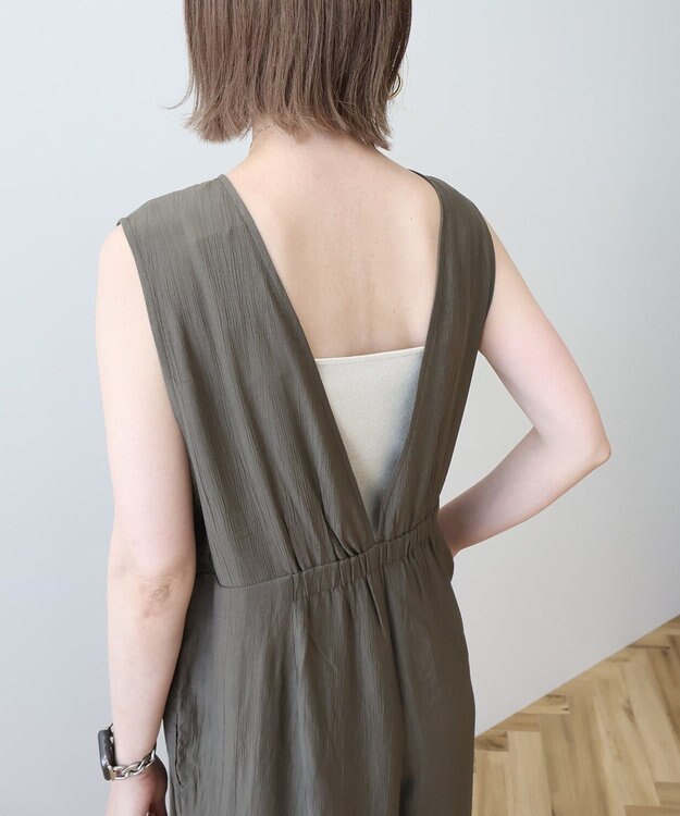 AMERICAN HOLIC バックシャンオールインワン Khaki