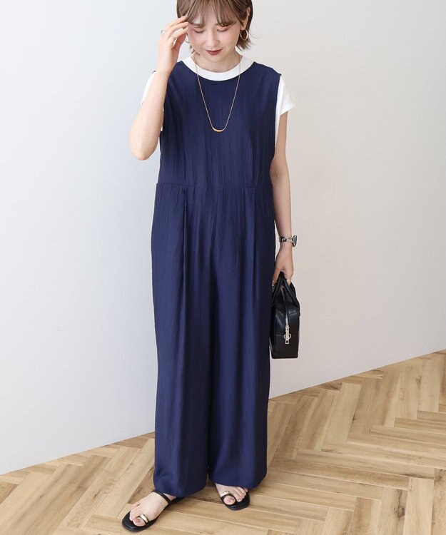 AMERICAN HOLIC バックシャンオールインワン Navy