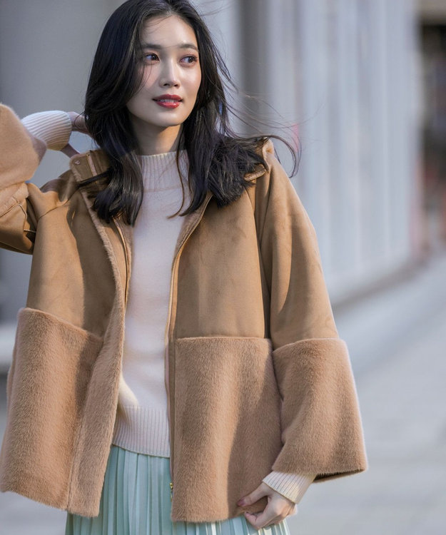 Luxuryフェイクムートン コート / ANY SIS | ファッション通販