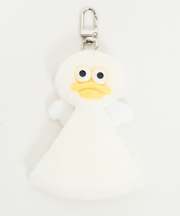 WEGO メリーハピネスエンジェルモンスターぬいぐるみキーホルダー ホワイト